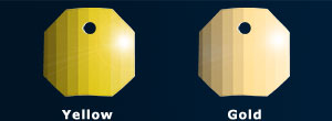 yellow and gold sequins swatch